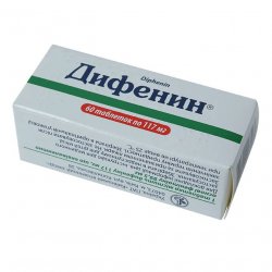 Дифенин (Фенитоин) таблетки 117мг №60 в Салавате и области фото