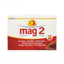 Маг 2, Mag 2, Магний 122мг ампулы для питья б/сахара №30 в Салавате и области фото