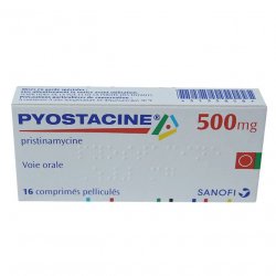 Пиостацин (Пристинамицин) таблетки 500мг №16 в Салавате и области фото