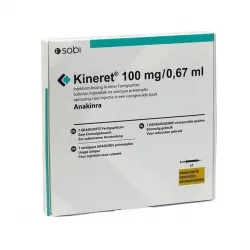 Кинерет (Анакинра) р-р для ин. 100мг (150мг/мл) 0.67мл №7 фото