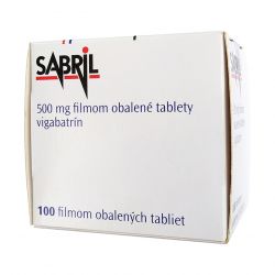 Сабрил (Вигабатрин) таблетки 500мг №100 (100 таблеток) в Салавате и области фото