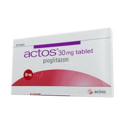 Актос (Пиоглитазон, аналог Амальвия) таблетки 30мг №28 в Салавате и области фото