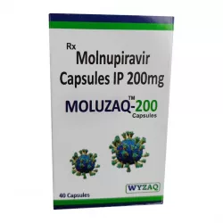Молнупиравир:: Эсперавир аналог (Moluzaq-200) 200мг капсулы №40
